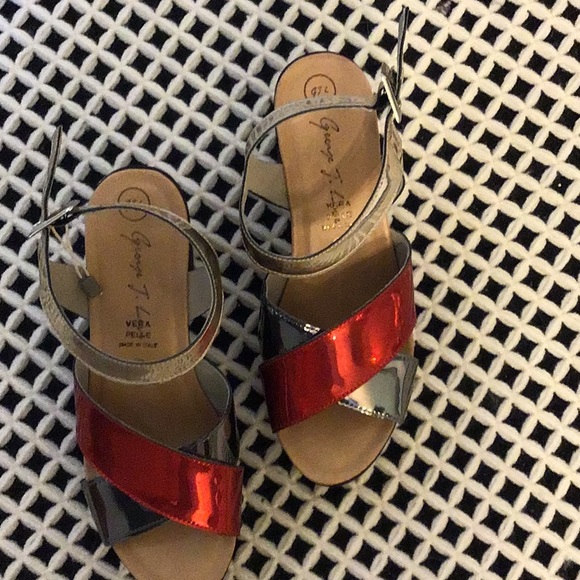 George J. Love , Made in Italy platform sandals - Picture 2 of 5